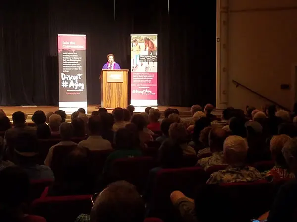 Over 300 in attendance