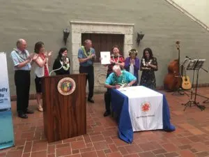 AFH bill signing